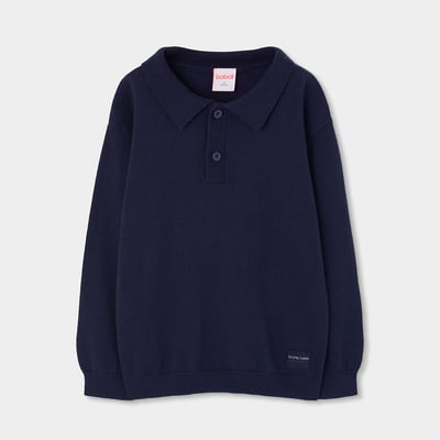 Pull garçon avec col polo BOBOLI
