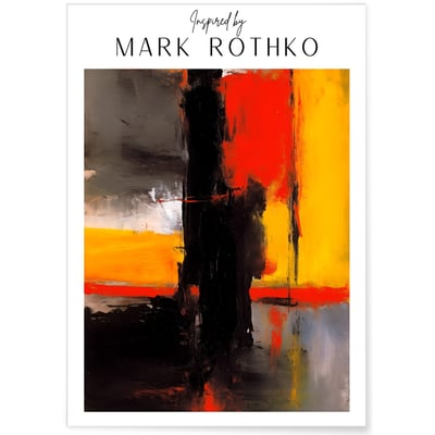Affiche Mark Rothko n°20 L'AFFICHERIE