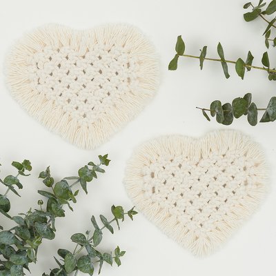 Base para copos Paixão, conjunto de 2, Klumba KLUMBA