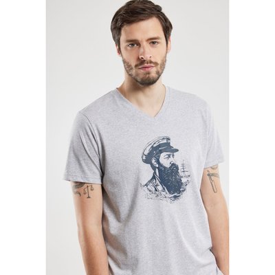 T-shirt sérigraphié en coton ARMOR-LUX