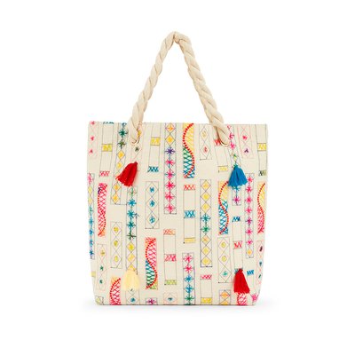 Sac cabas imprimé motifs LAMIA WILD