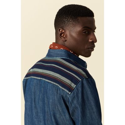 Chemise manches longues jean BONOBO
