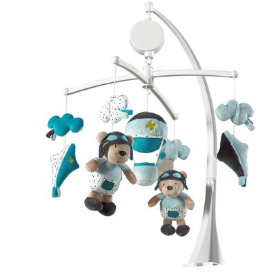 Mobile Tissu Musical en velours SAUTHON