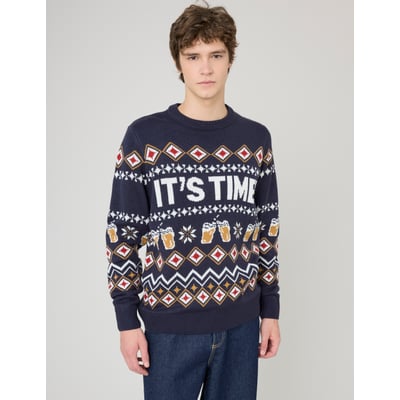 Pull jacquard noël BZB