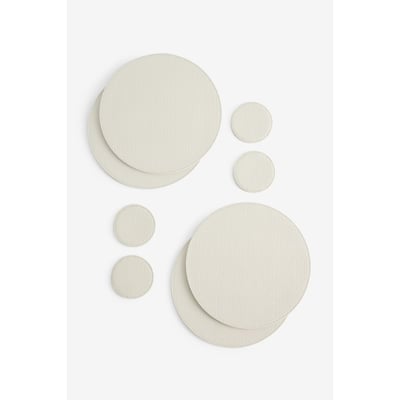 Set de table/sous-verre simili cuir, lot 4 NEXT