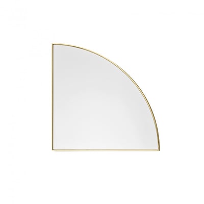 Miroir Unity Quart de Cercle 25 x 25 cm AYTM