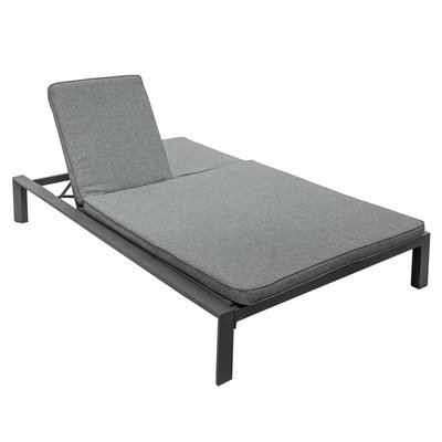 Lit de piscine double Evasion en aluminium HESPERIDE