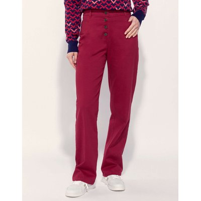 Pantalon droit large coton LAMITTA LA FIANCÉE