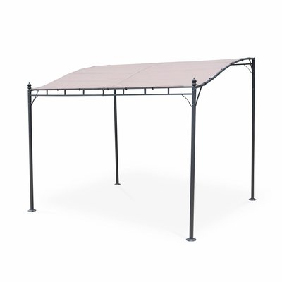 Pergola adossée acier 3x2,5m BRESTUM 3X2,5M SWEEEK