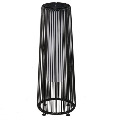 Lampadaire LED de jardin style colonial résine filaire OUTSUNNY