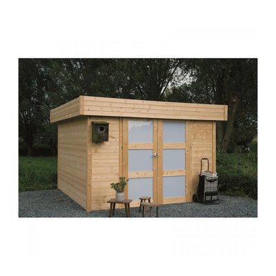 Abri de Jardin Maisonnette Chalet de Jardin Odense HABITAT ET JARDIN