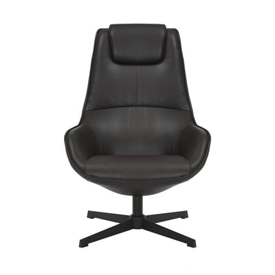 Fauteuil pivotant en PU ZAGO