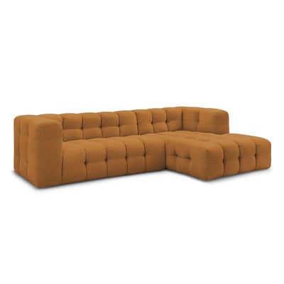 Canapé d'angle fixe 3 places en tissu, CLOUD BOBOCHIC