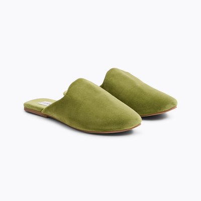 Chaussons  en velours, MULES LAURENCE TAVERNIER