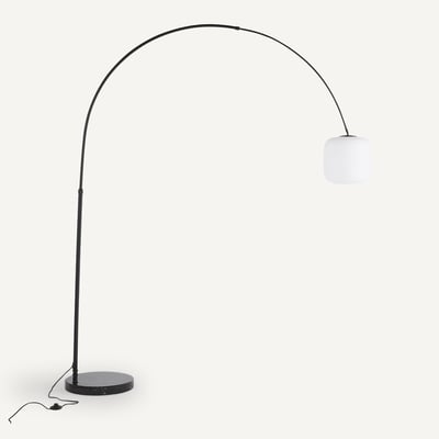 Elita Marble & Opaline Arch Floor Lamp AM.PM