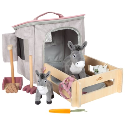 Âne avec écurie et accessoires SMALL FOOT COMPANY