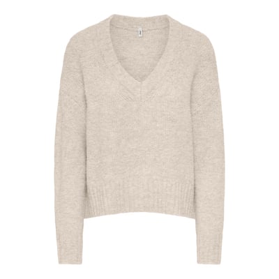 Pull manches longues, col V ONLY