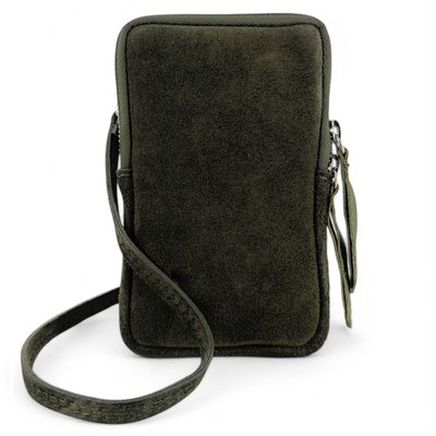Pochette bandoulière en nubuck italien LOUVRE OH MY BAG