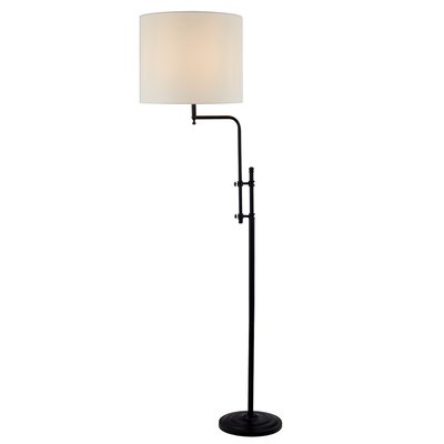 Sho Linen Shade Floor Lamp SO'HOME