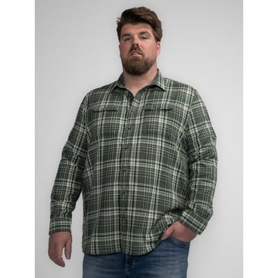 Chemise à carreaux plus size bristol PETROL INDUSTRIES