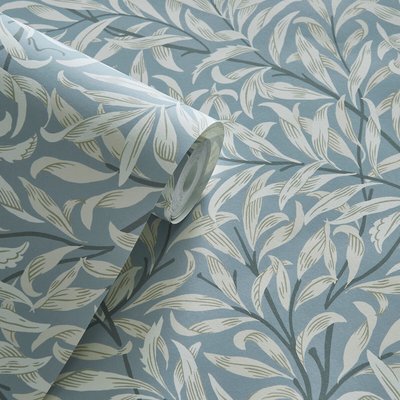 Willow Boughs Dove Wallpaper WILLIAM MORRIS BY CLARKE & CLARKE