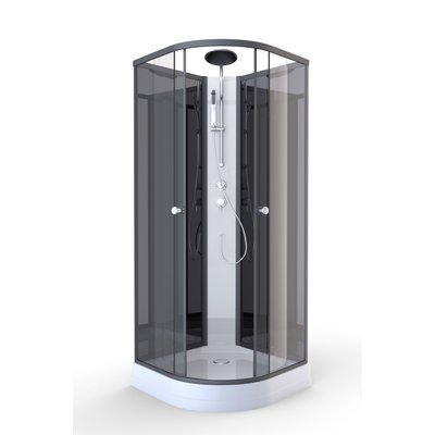 Cabine de douche graphite HOME MAISON