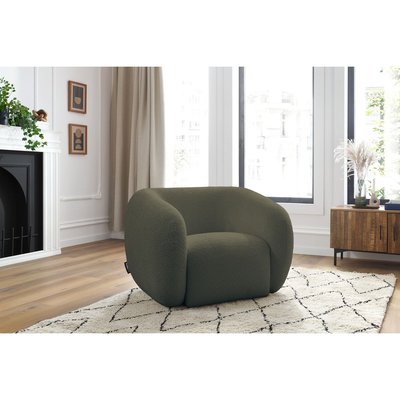 Fauteuil tissu bouclette, CELINE BOBOCHIC