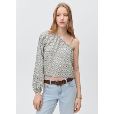 Blouse asymétrique imprimée MANGO TEEN