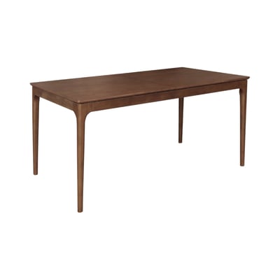 Table à manger rectangulaire extensible bois d'hévéa et placage frêne 6-8 places ELENA SWEEEK