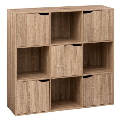 Etagère 9 cases Mix n'modul 5 portes ATMOSPHERA