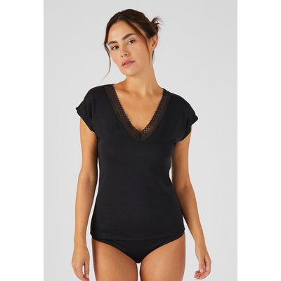 T-shirt col dentelle Climatyl DAMART