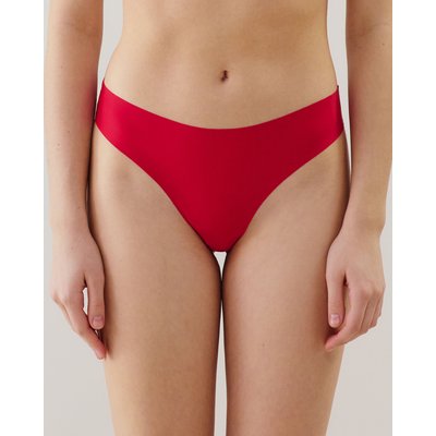 Culotte en microfibre et dentelle rouge NEW SHOMIZ UNDIZ