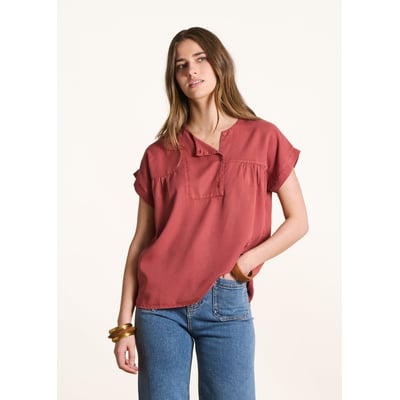 Top manches courtes en lyocell LA FEE MARABOUTEE