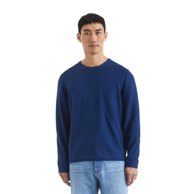 Pull-over regular en mélange de coton et de lin bio MARC O'POLO