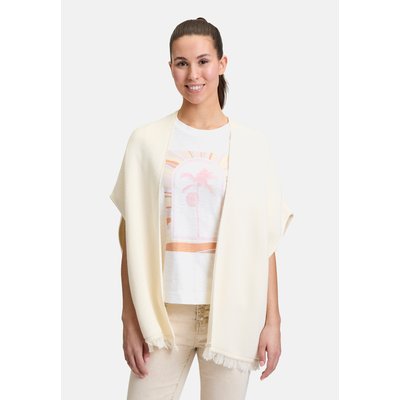 Poncho en maille à broderies CARTOON