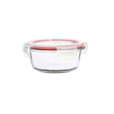 Boîte hermétique ronde en verre 370ml, CLÉMENTINE MENASTYL