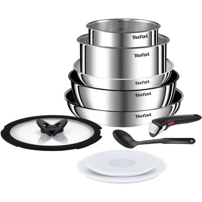 Batterie de cuisine Ingenio Emotion 10pcs L897S104 TEFAL