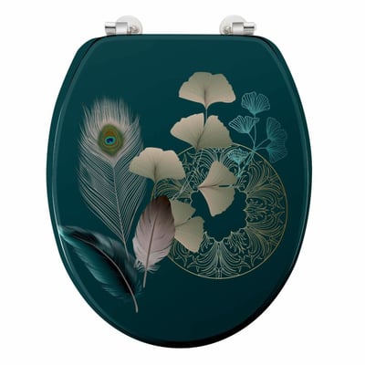 Abattant WC charnières métal GINKO DECORATIE