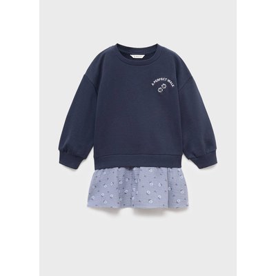 Robe sweat floral MANGO BABY