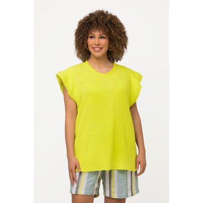 Blouse en mousseline. Silhouette en A avec ULLA POPKEN