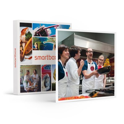 Cours de cuisine Le Menu Express pour 1 personne avec l'Ateliers des Chefs- SMARTBOX - Coffret Cadeau Gastronomie SMARTBOX