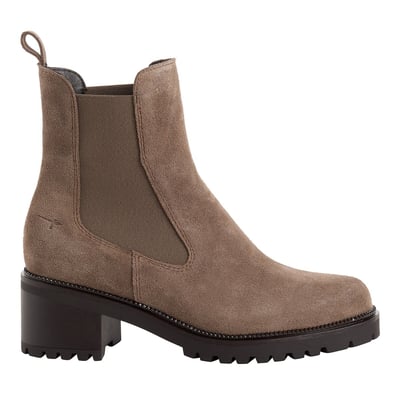 Botas Chelsea, em pele camurça TAMARIS
