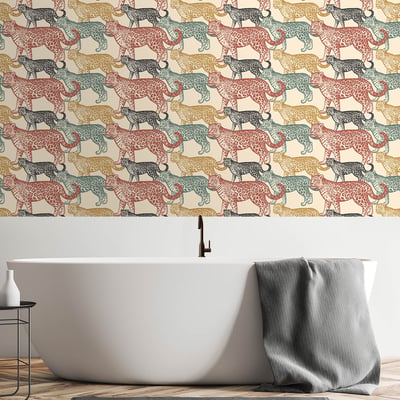 Papier peint panoramique, black panther HEXOA