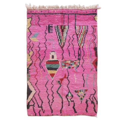 Tapis berbère marocain en laine 171 x 261 cm AFK LIVING