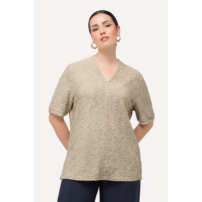 Sweat-shirt à manches courtes et ULLA POPKEN