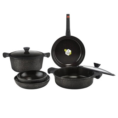 Set de 8 pièces amovible - "Cappuccino" LAGUIOLE CUISSON