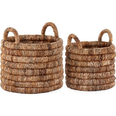 Panier en feuille de banane, nature chic RECOLLECTION