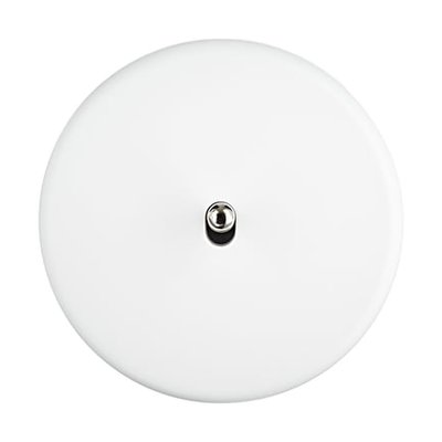 Interrupteur Simple Va Et Vient Iris Blanc Satin MODELEC