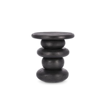 Table basse ronde en bois de manguier D40 - CAIRN HELLIN, DEPUIS 1862