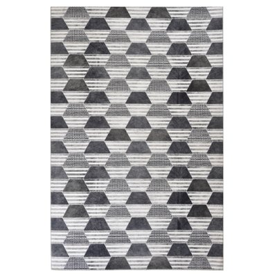 Tapis imprimé Serena, aspect cuir, plat GINO FALCONE